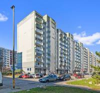 Housing estate with apartment buildings on Bučinová Street in Bratislava - Vrakuňa.