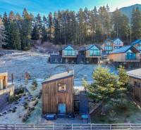 Recreational apartments surrounded by forest on Do doliny street in Liptovský Mikuláš.