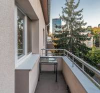 Balcony in a 3-room apartment on Pavlovova Street in Bratislava - Ružinov.