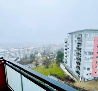 View from a 3-room apartment in Bratislava - Karlova Ves to panel and residential buildings.