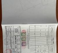 Geometric plan with plots for residential land, Veľký Biel, Bratislavská Street.