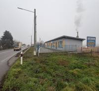 A building by the road on Bratislavská Street in Veľký Biel, suitable for residential land.