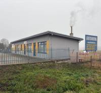 Building with the sign Autonova on Bratislavská Street in Veľký Biel, Land - housing.