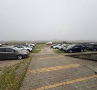 Parking lot on Bratislavská Street in Veľký Biel in the Residential Land area.