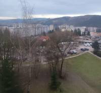 Aerial view of a block of flats district in the town of Čadca, suitable for a 3-room apartment.
