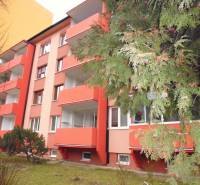 An apartment building on Marka Čulena Street in Prešov surrounded by greenery, offering a 2-room apartment.