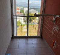 Balcony in a 4-room apartment with a view of Bratislava - Nivy, Jégého Street.