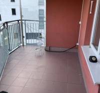 Balcony in a 4-room apartment on Jégého Street in Bratislava - Nivy.