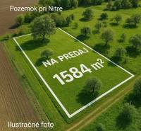 Land for residential use for sale in Veľké Zálužie, size 1584 m², illustrative photo.
