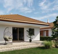 A family house in Veselé on Veselé Street with a terrace and garden seating.