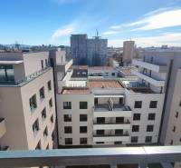 View from the apartment on Alvinczyho Street in the Old Town district, Košice.