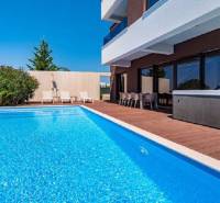 Villa in Novalja with a pool and terrace, ideal for relaxing by the sea.