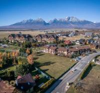 Land plots for housing in Veľká Lomnica with a panorama of the High Tatras.