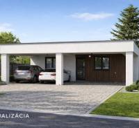 Exterior of a family house with two cars, ideal for plots - living in Svinica.