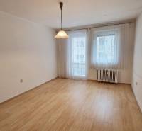 A room with windows and curtains, a floor with wooden decor, a light fixture, a radiator.