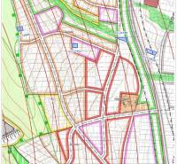 Land map in Košice - Krásna district, suitable for commercial purposes.