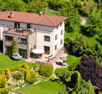 Pohľad na vilu a pozemok