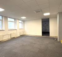 Offices with carpet flooring and large windows ready in Bratislava, Trnavská cesta.