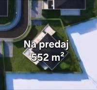 Aerial view of a residential plot with an area of 552 m² in Palárikovo.