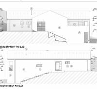 Building plans for plots - residential, showing northwest and southeast view.
