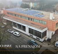 Office building for rent in the town of Topoľníky, with parking and solar panels.