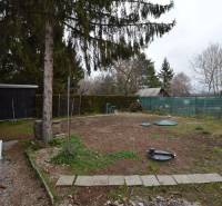 The garden at the cottage on Studená in Bratislava - Ružinov with internal equipment of the plot.
