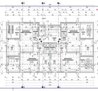 Floor plan of a recreational apartment with room details and dimensions.