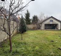 Garden behind the family house on Pri prvej kaplnke Street in Záhorská Ves.