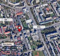 Aerial view of Bratislava - Podunajské Biskupice near Kazanská Street, close to Lidl, Billa.