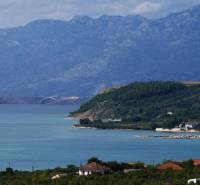 View from Ljubač to the sea and mountains, suitable for plots - housing.