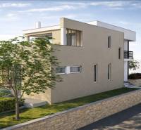 Two-story building with a pool on residential plots in Ljubač, Ljubač Street.