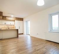 A kitchen in a family house with white cabinets and a wooden decor floor.