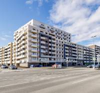Apartment building on Na križovatkách Street in Bratislava - Ružinov, six-story with medium height.