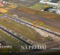 Aerial view of a residential plot in Amadeho Kračany in Kostolné Kračany.