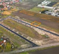 Aerial view of residential plots in Kostolné Kračany, Amadeho Kračany area.