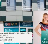A real estate agency in Senec is looking for a studio or a one-bedroom apartment, contact Quality SC.
