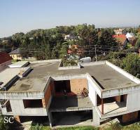 Construction site of a family house under construction on Záhumenská Street in Kráľová pri Senci.