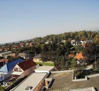 View of family houses in Kráľová pri Senci on Záhumenská Street in Senec.