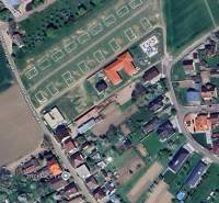 Aerial view of properties - housing in Trenčín on Poľnohospodárska Street.