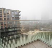 View from the balcony of the construction in Bratislava, Old Town, Bottova Metropolis A.