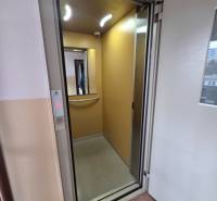 Open personal elevator in an apartment building of a 3-room apartment, Košice - Západ district, SNP.