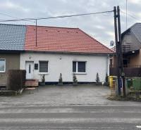 A family house on Osloboditeľov Street in Lieskovec with a sloped roof and a spacious yard.