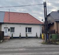 A family house in Lieskovec on Osloboditeľov Street, with a gable roof and a front garden.