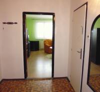 Interior of a 1-room apartment with a wooden decor floor and a comfortable armchair.