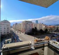 View from the balcony of a 2-room apartment on Námestie Martina Benku, Bratislava - Staré Mesto.
