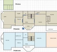 The floor plan of a family house on Mieru Street in Poproč with a floor and attic.