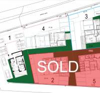 Real estate sales map with 