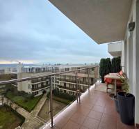 A balcony with a view in a 3-room apartment at Popradská 64, Košice - Západ district.
