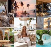 Luxury apartment development by the sea in Pattaya with modern interior and exterior swimming pool.