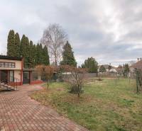 Family house on Kpt. Jaroša Street in Trenčín with a spacious garden and walkway.